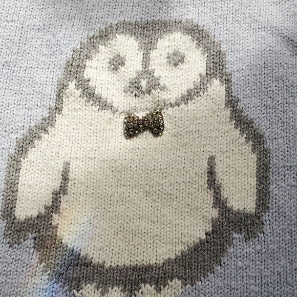 Lauren Conrad Blue Penguin  Sweater - Picture 10 of 16